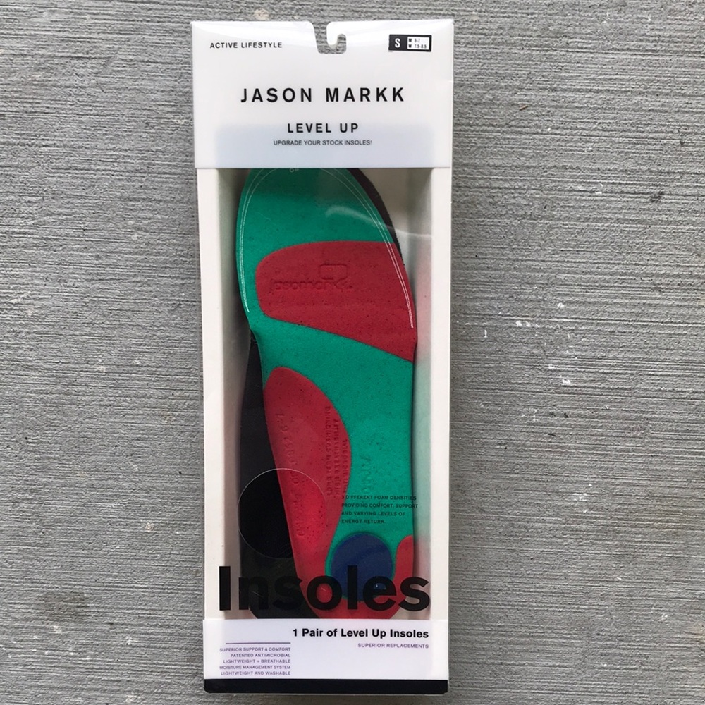 Jason Markk Level Up Insoles - Size Small